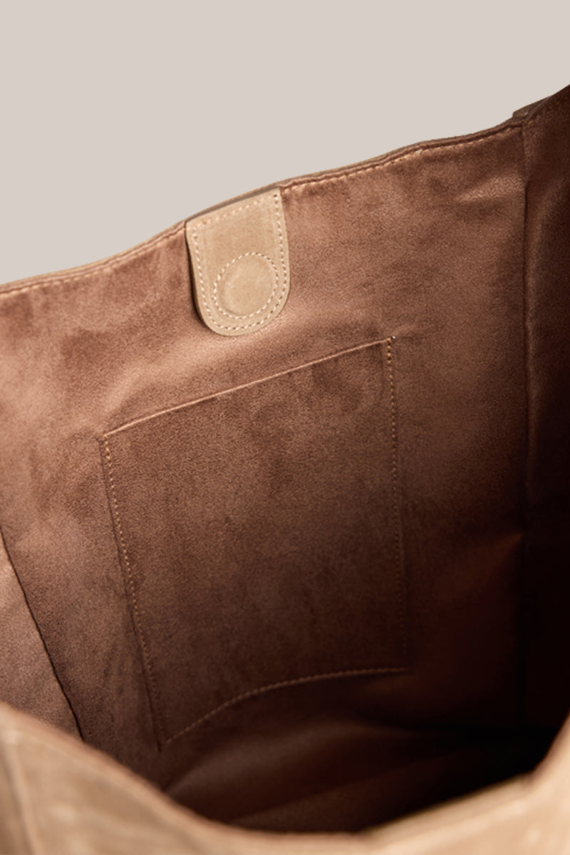 Sienna 2.0 Brown Suede Hobo