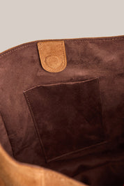 Sienna 2.0 Tan Suede Hobo
