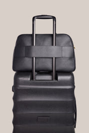 Vera Black Large Bowler Bag