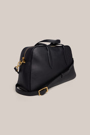 Vera Black Medium Bowler Bag