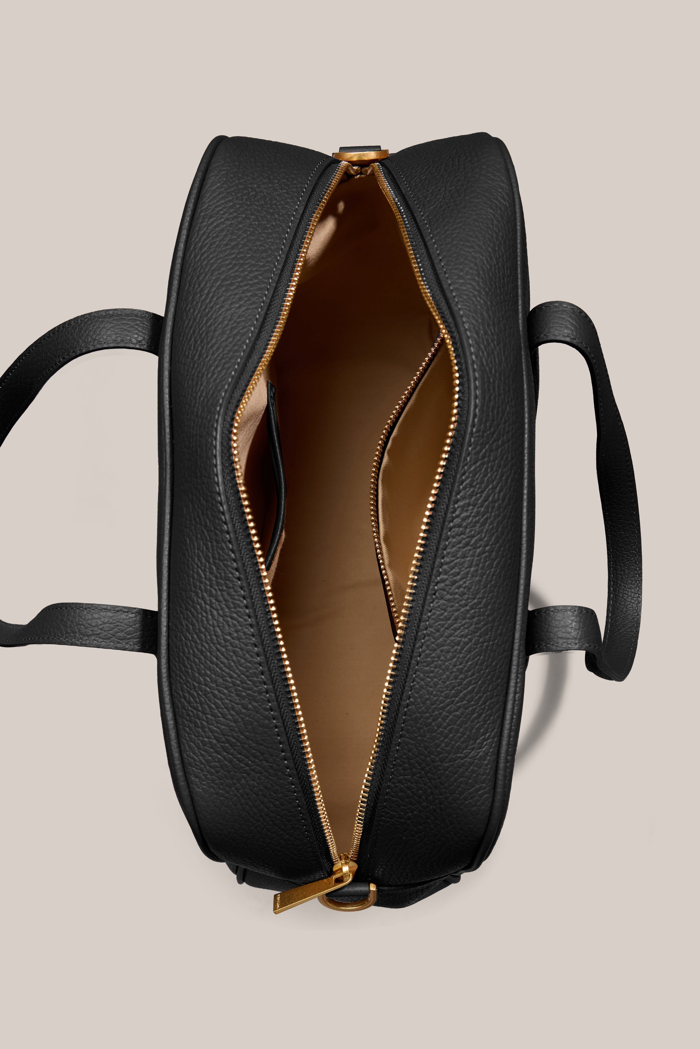 Vera Black Medium Bowler Bag