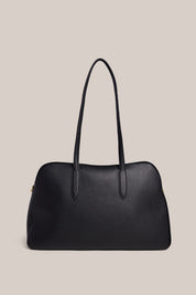 Vera Black Large Bowler Bag
