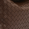 Vivi Woven Shoulder Crossbody Chocolate