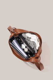 Bella XL Tan 2-in-1 Convertible Backpack Tote