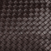 Piper Woven Dark Chocolate Clutch